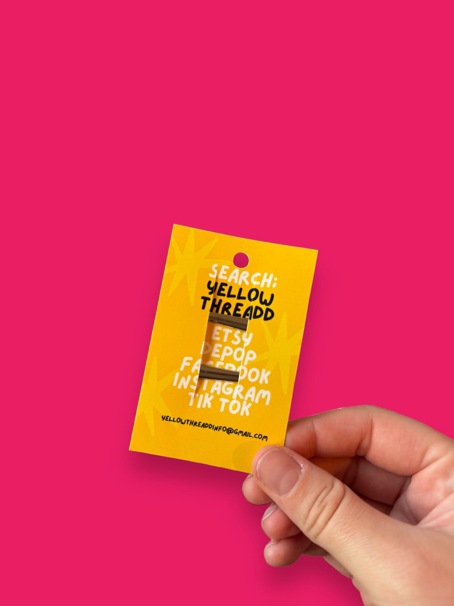 Bone Hair Clips (pack of 2)