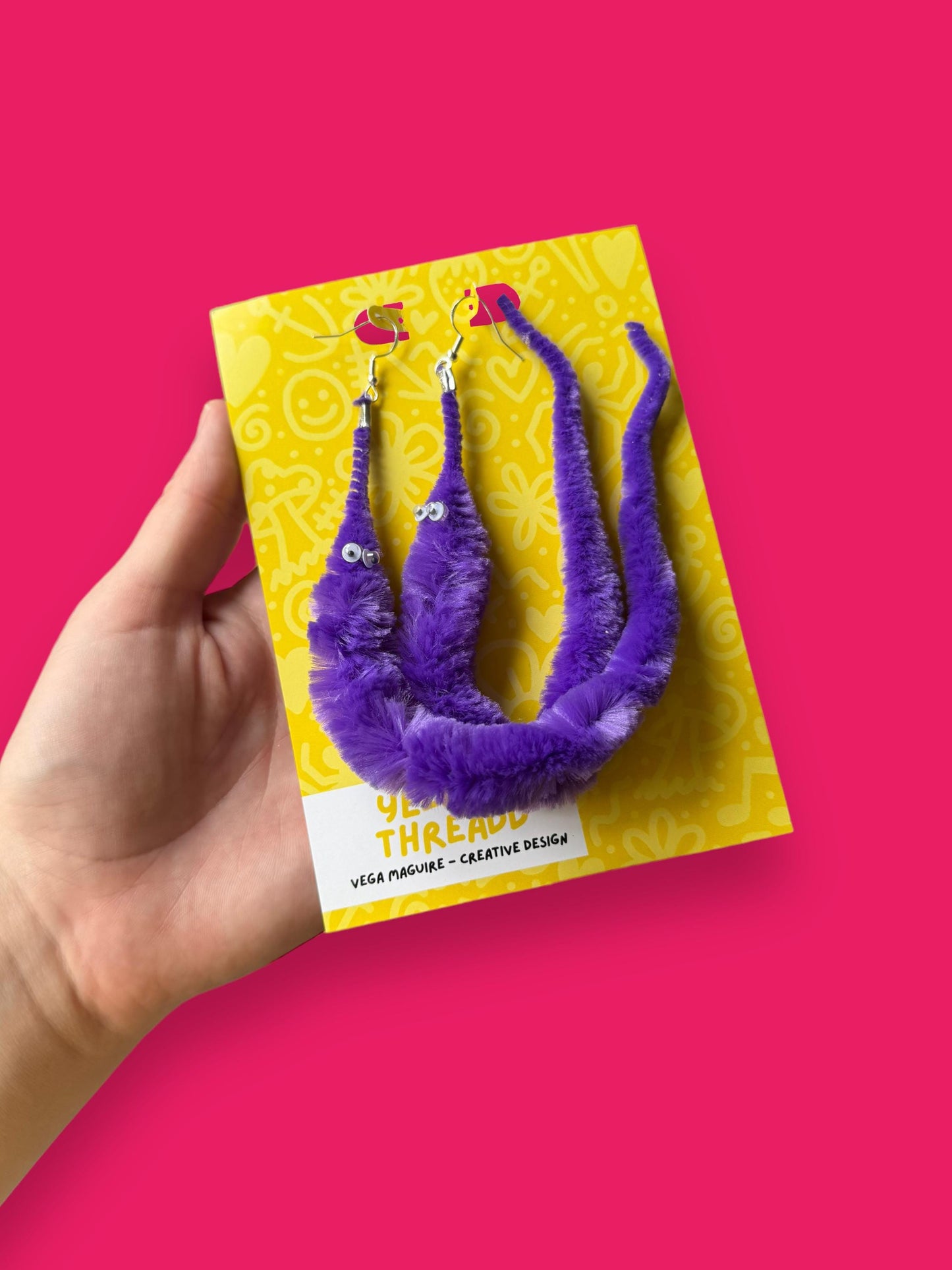 Wormy Novelty Earrings