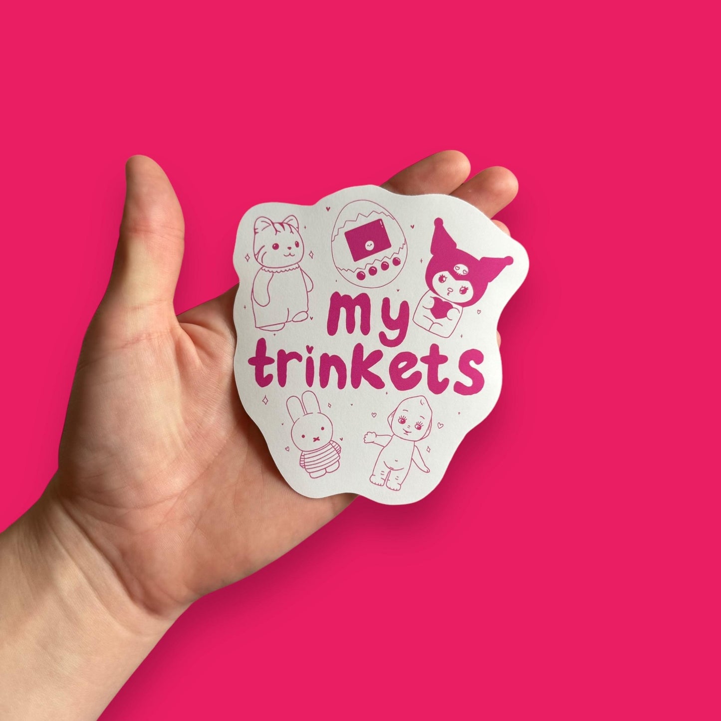 My Trinkets vinyl sticker