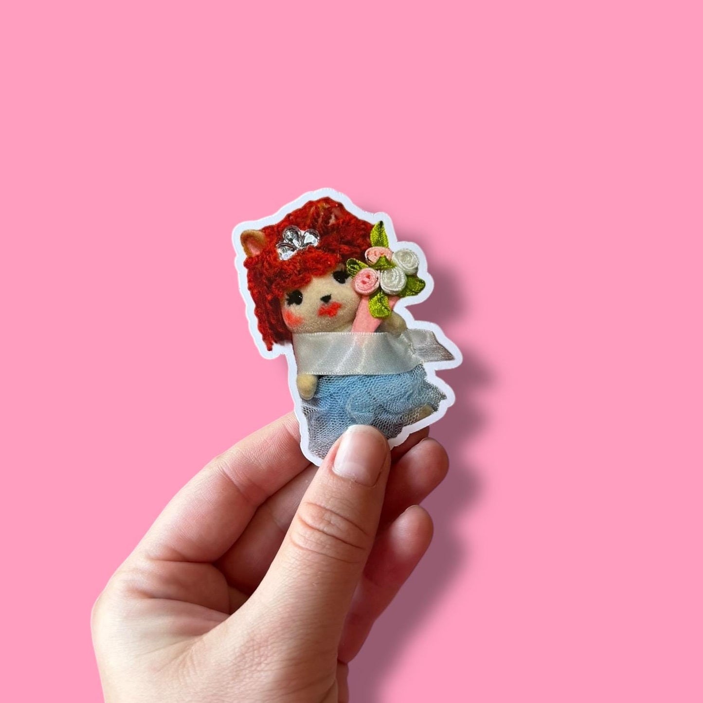 Chappell Critter bunny vinyl sticker