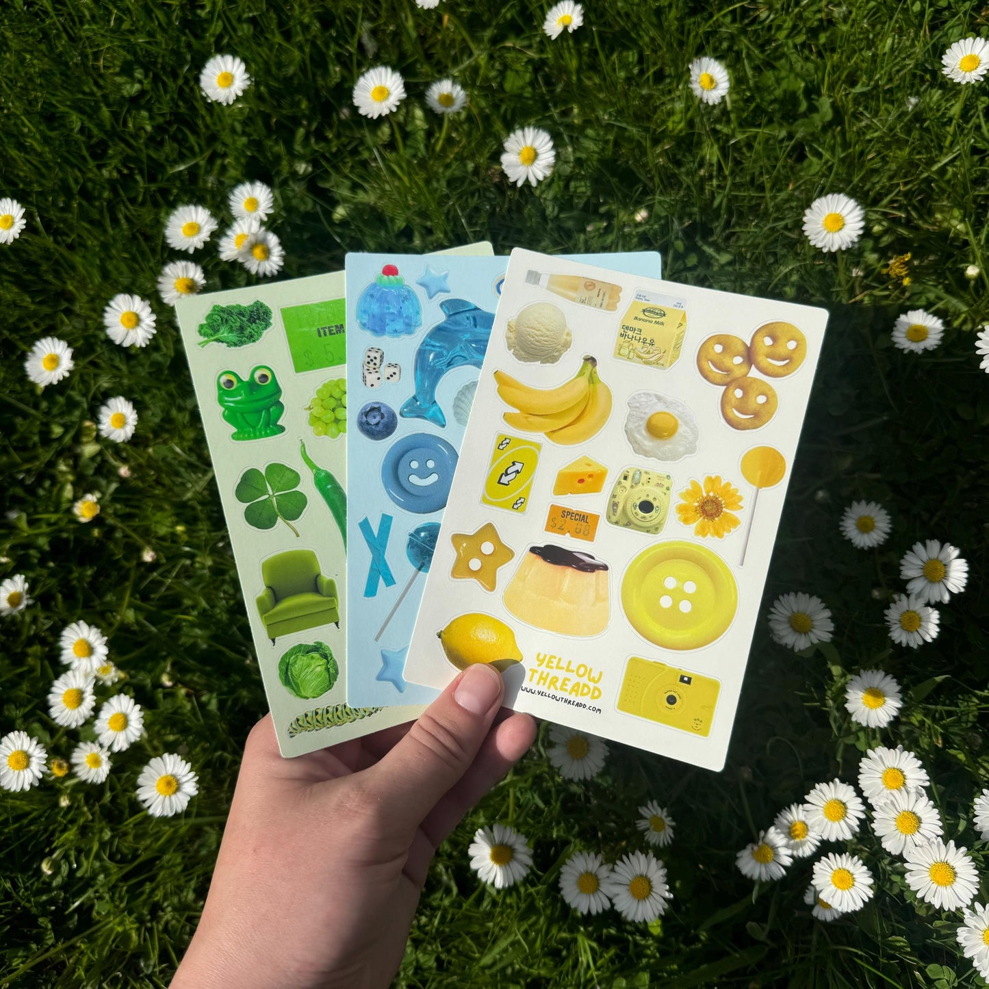 Junk Scrapbook Sticker Sheet