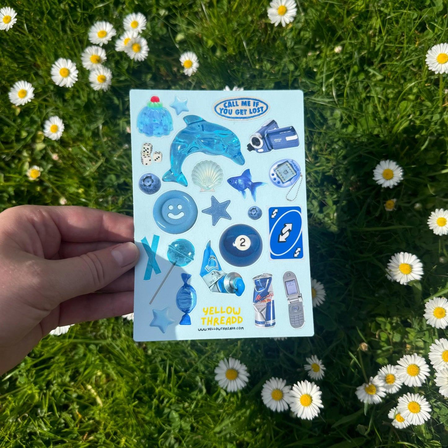 Junk Scrapbook Sticker Sheet