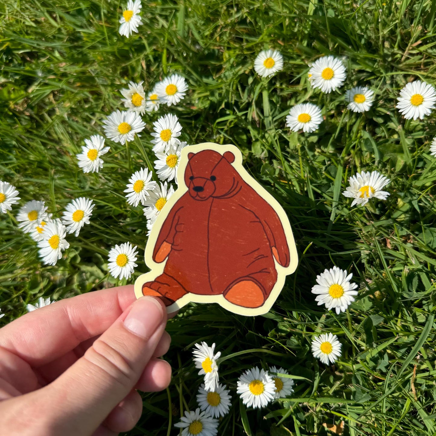 Djungelskog bear vinyl sticker