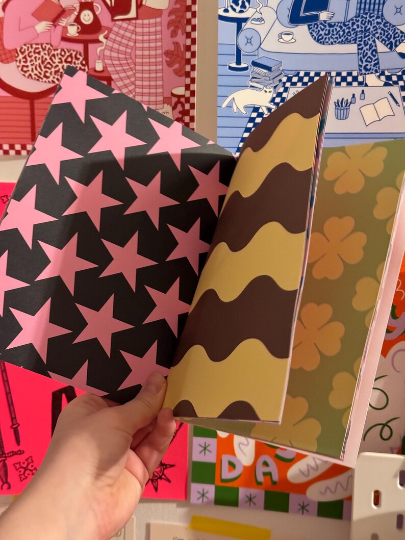 Scrapbooking Paper A5 book