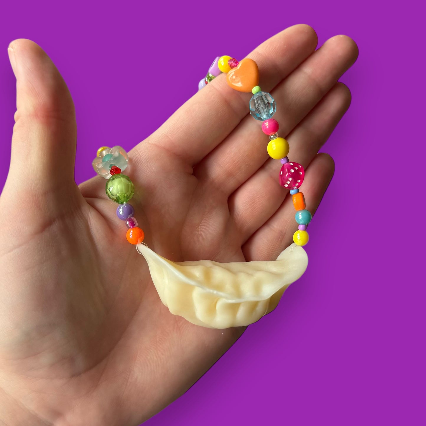 Gyoza Chain or Bead Necklace