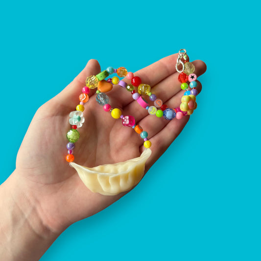 Gyoza Chain or Bead Necklace