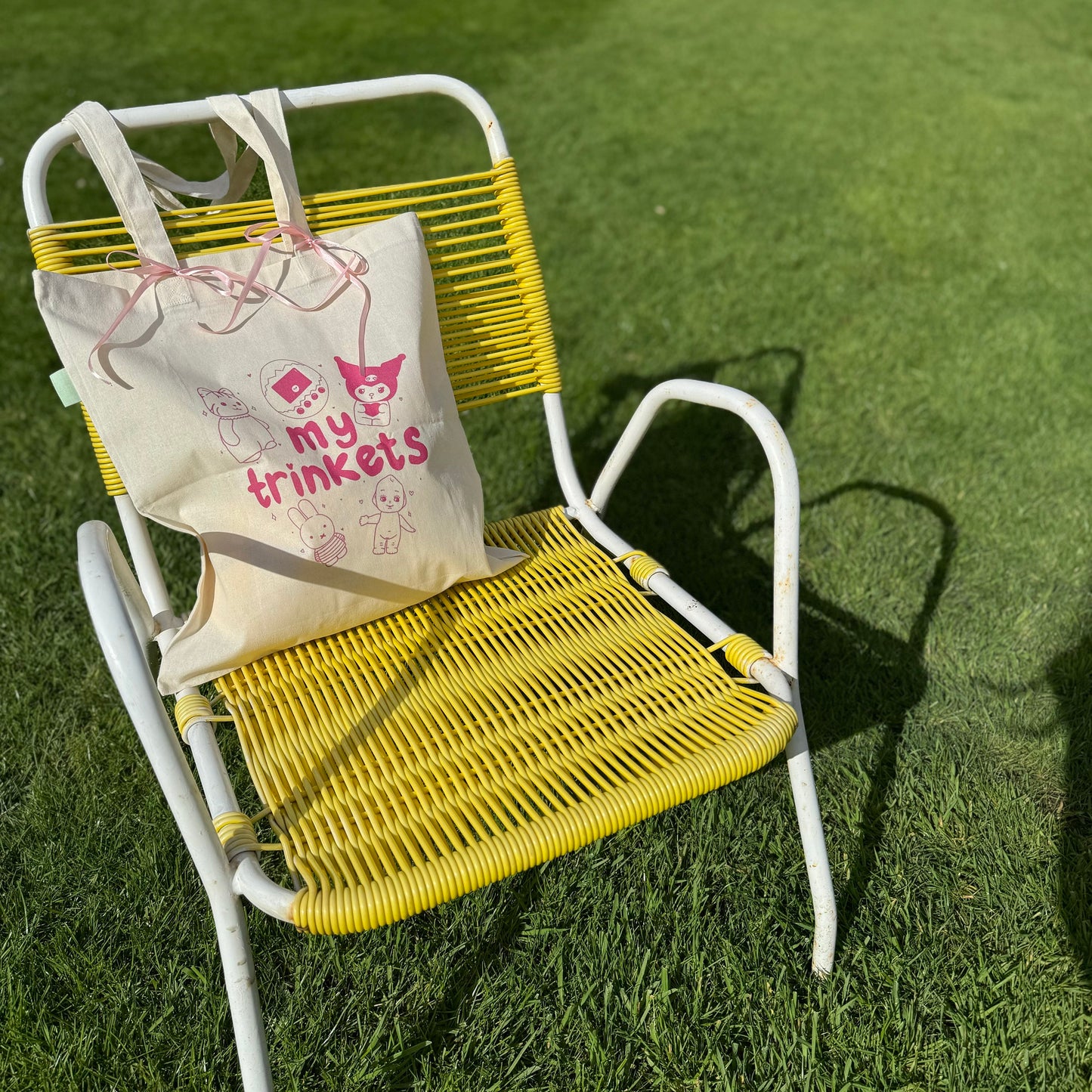 My Trinkets Bow Tote Bag