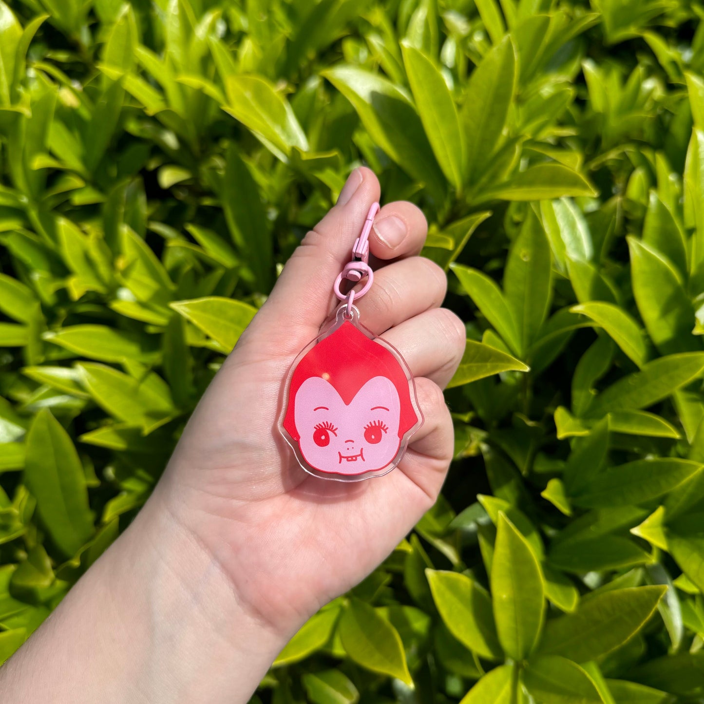 Bat Kewpie Acrylic Keyring