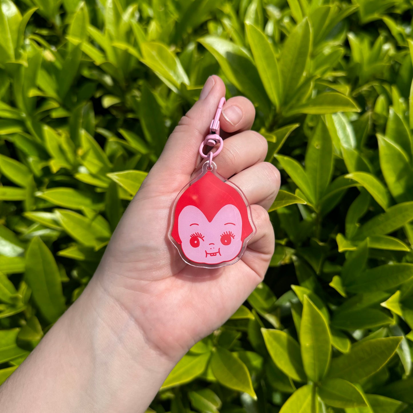 Bat Kewpie Acrylic Keyring