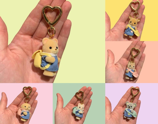 Baby Backpack Keyrings