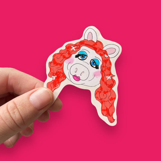 Chappell Piggy vinyl sticker