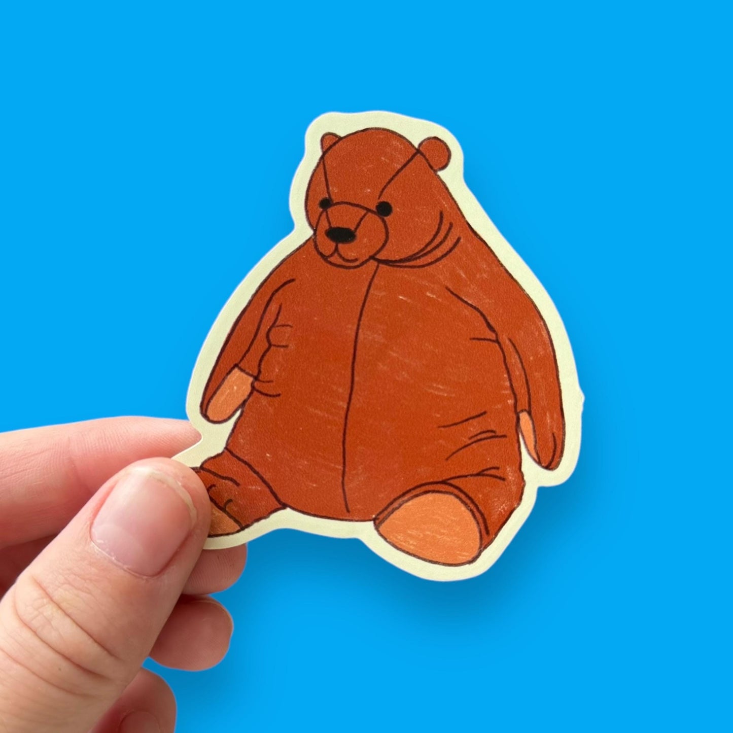 Djungelskog bear vinyl sticker