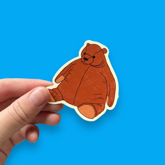 Djungelskog bear vinyl sticker