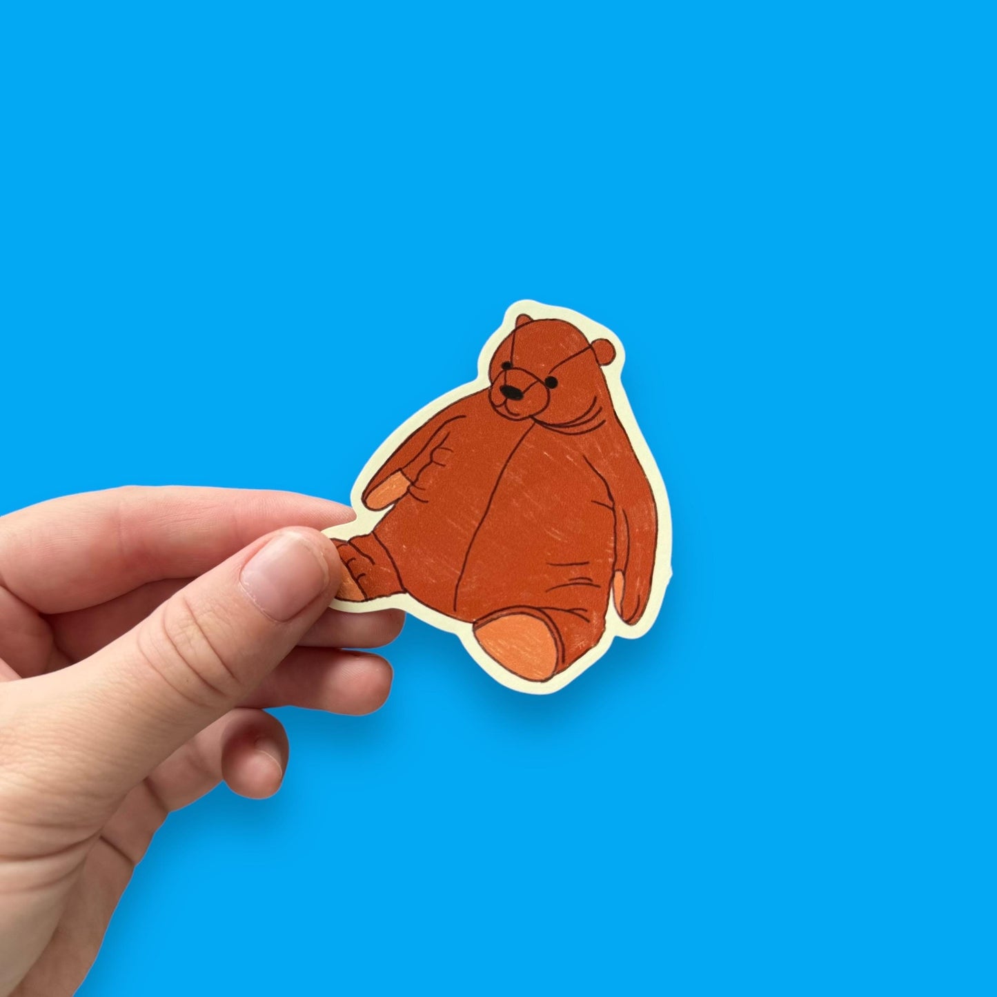 Djungelskog bear vinyl sticker