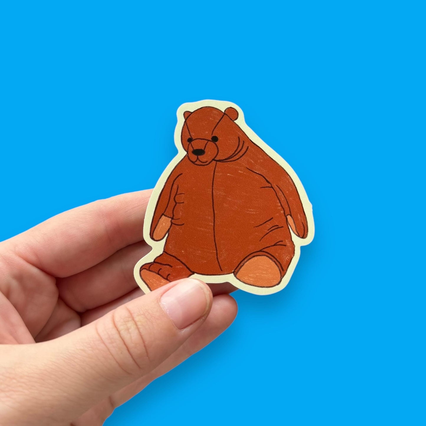 Djungelskog bear vinyl sticker