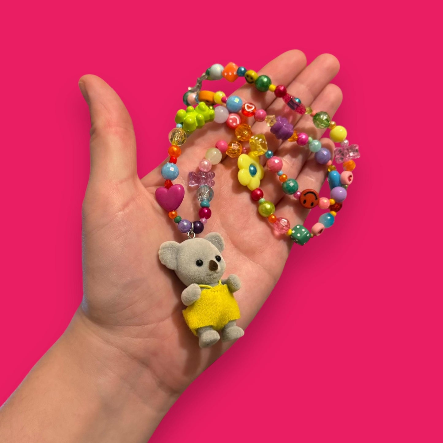 Critter Bead Necklace - Koala