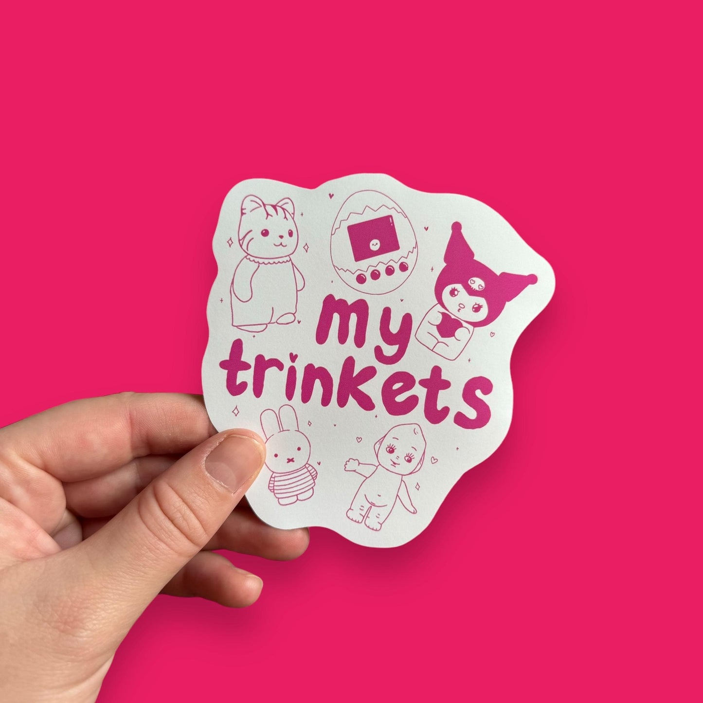 My Trinkets vinyl sticker
