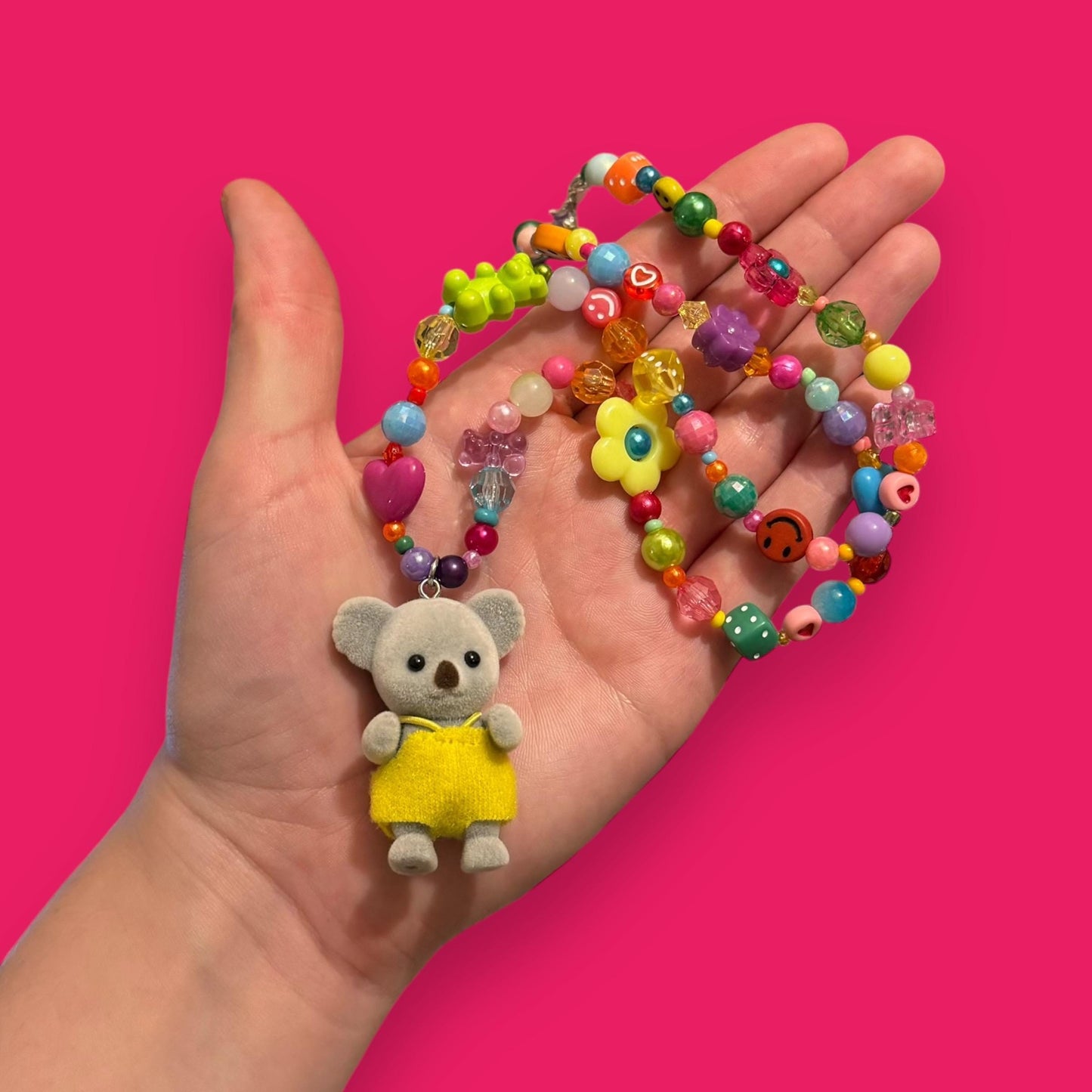 Critter Bead Necklace - Koala