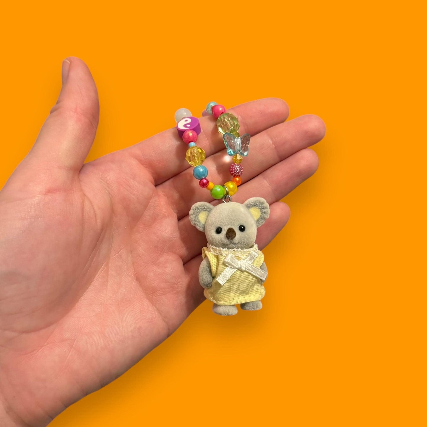 Critter Bead Necklace - Koala Dress