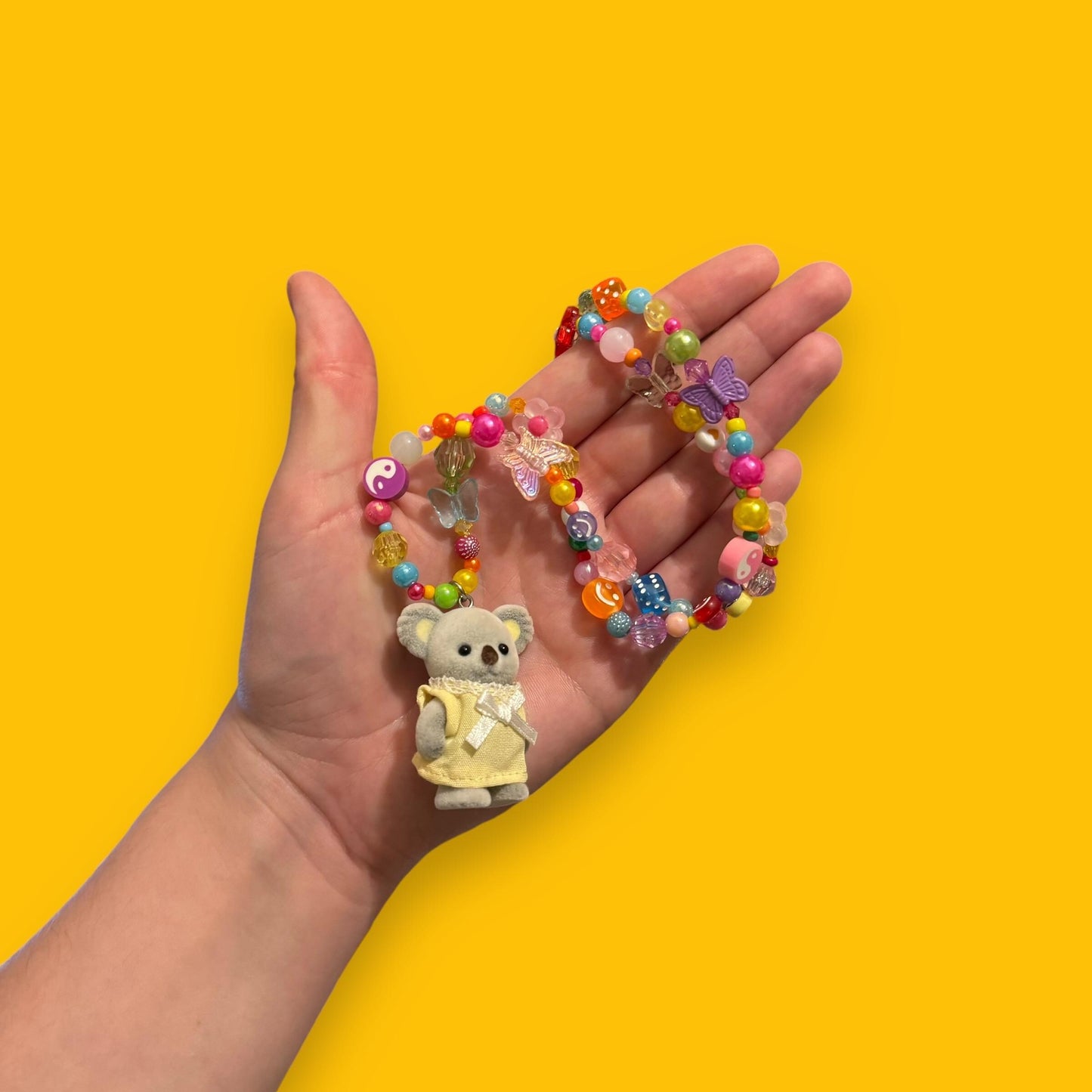 Critter Bead Necklace - Koala Dress