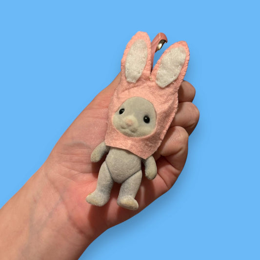 Critter Sonny Bunny felt Keychain