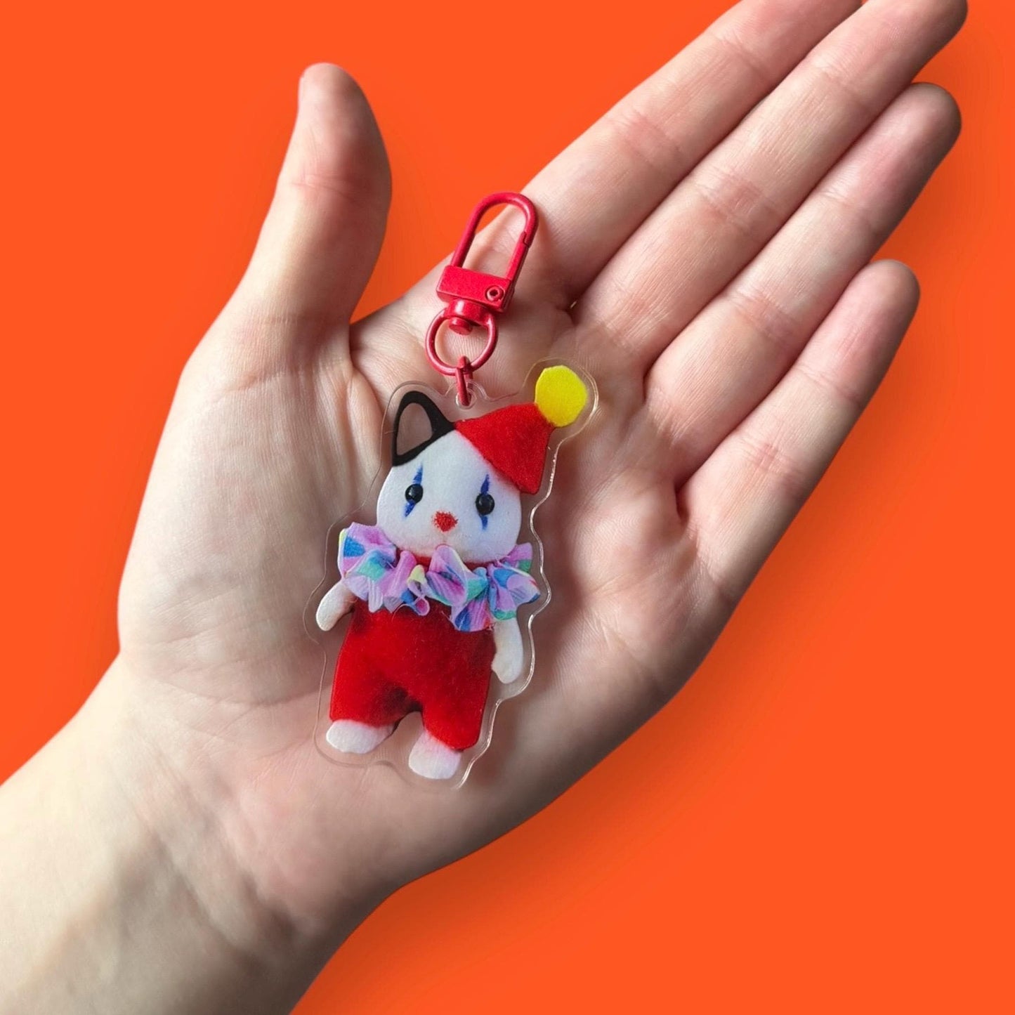 Clown Critters Acrylic Keyrings