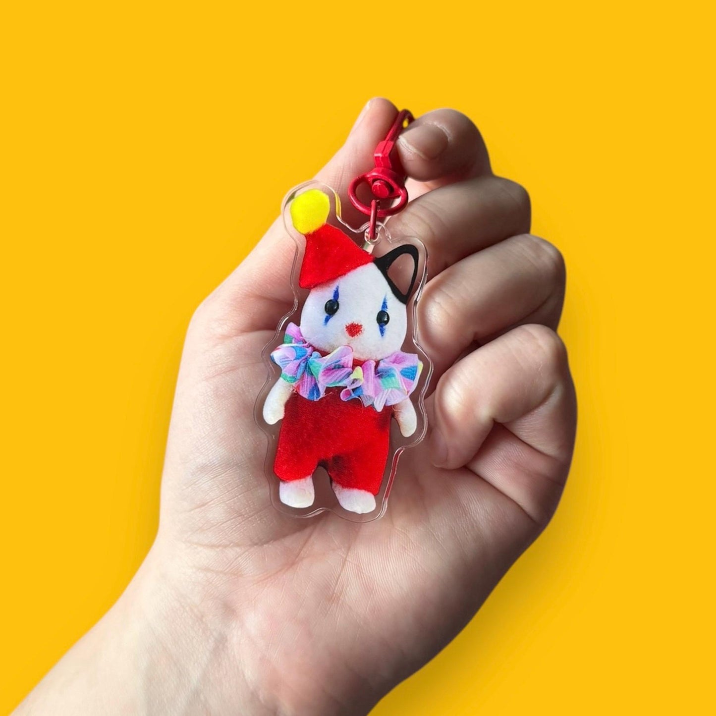 Clown Critters Acrylic Keyrings