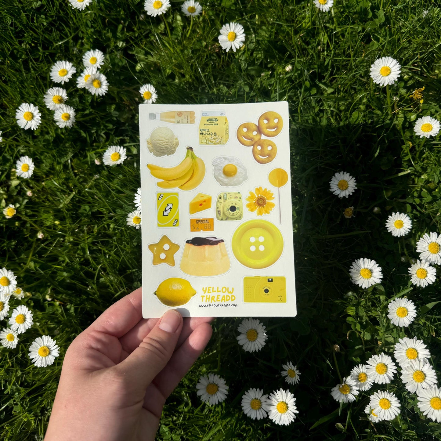 Junk Scrapbook Sticker Sheet