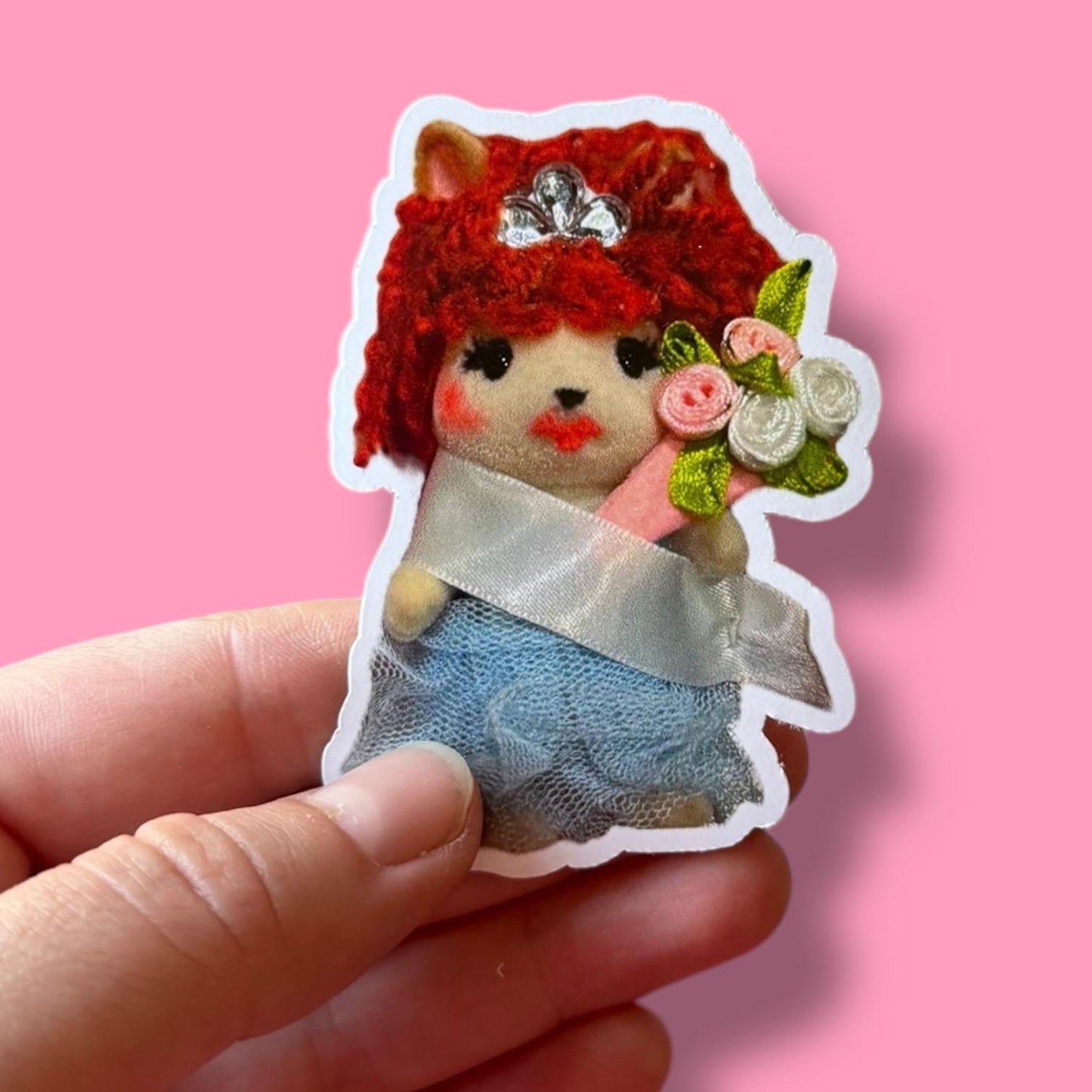 Chappell Critter bunny vinyl sticker