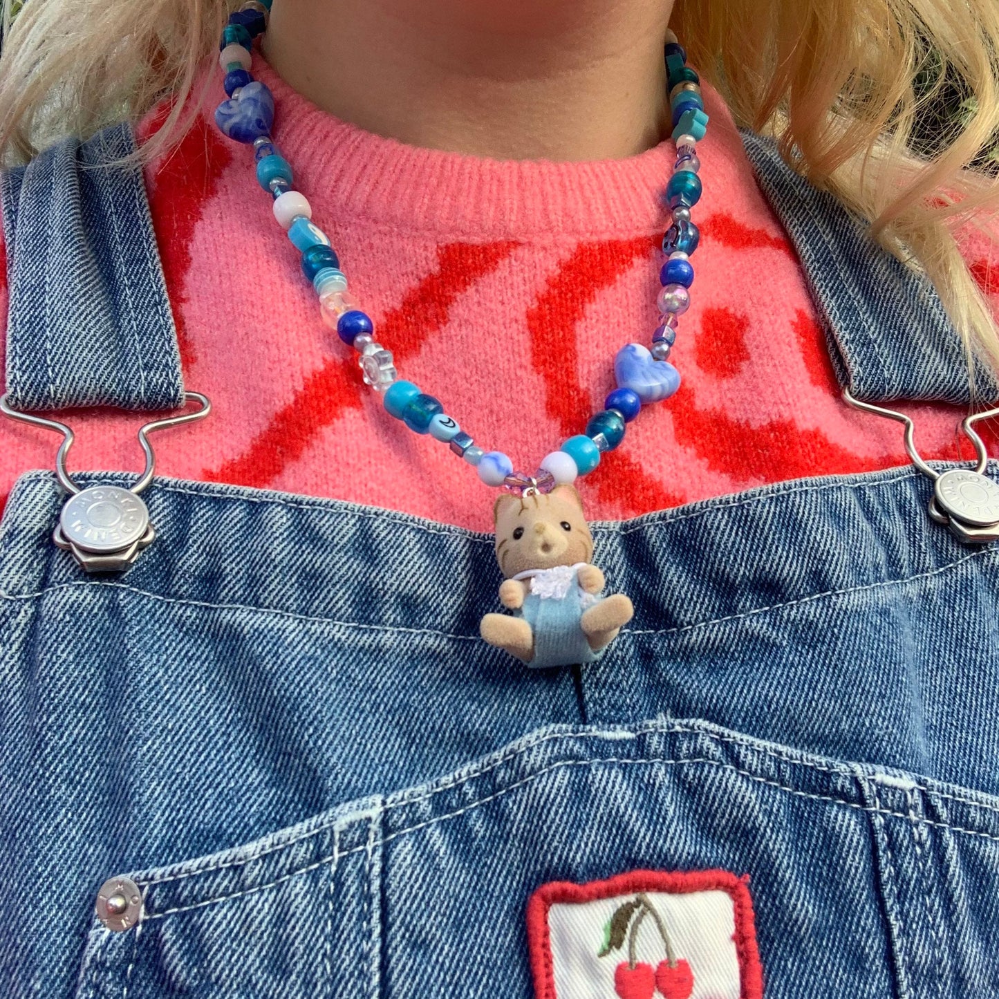 Raincoat Babies Bead Necklace