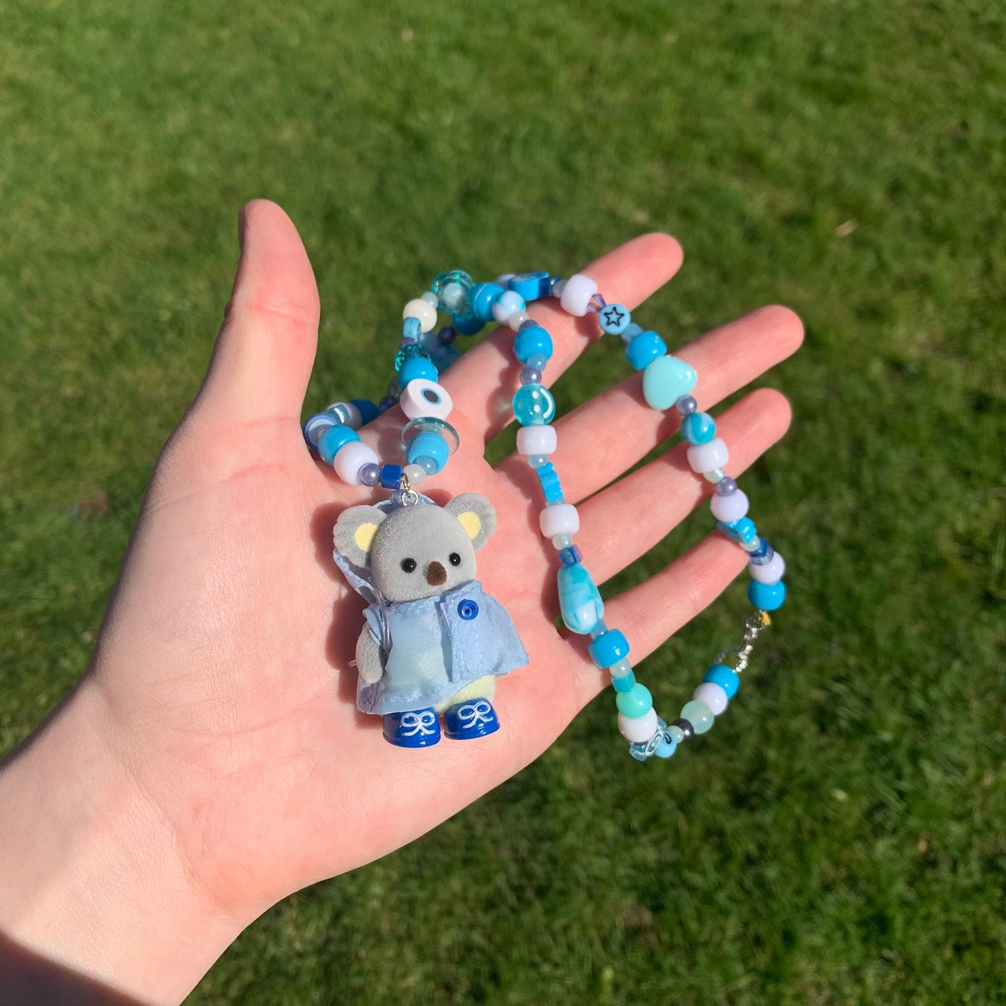 Raincoat Babies Bead Necklace