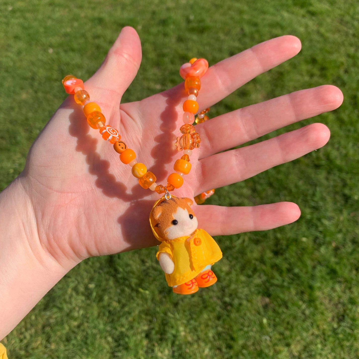 Raincoat Babies Bead Necklace