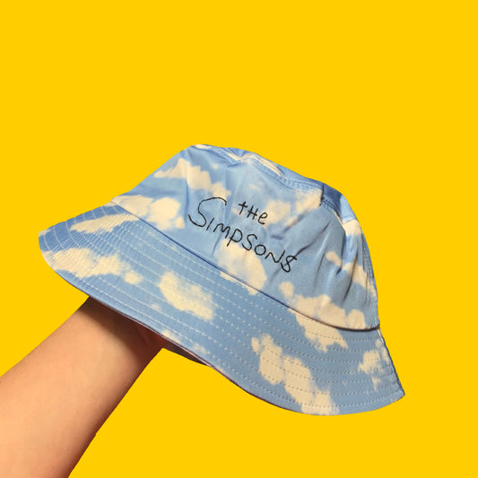 Simpsons Logo Cloud Hat