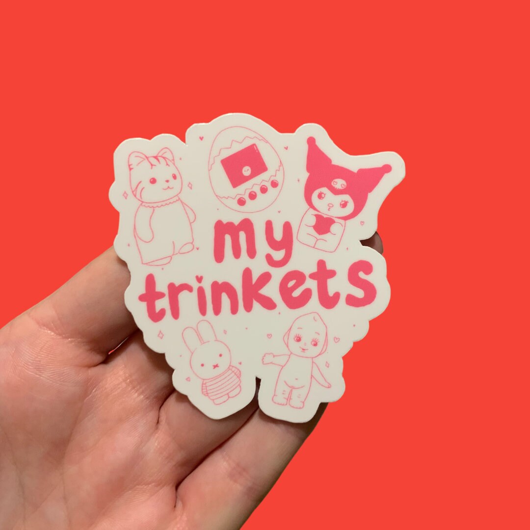 My Trinkets vinyl sticker