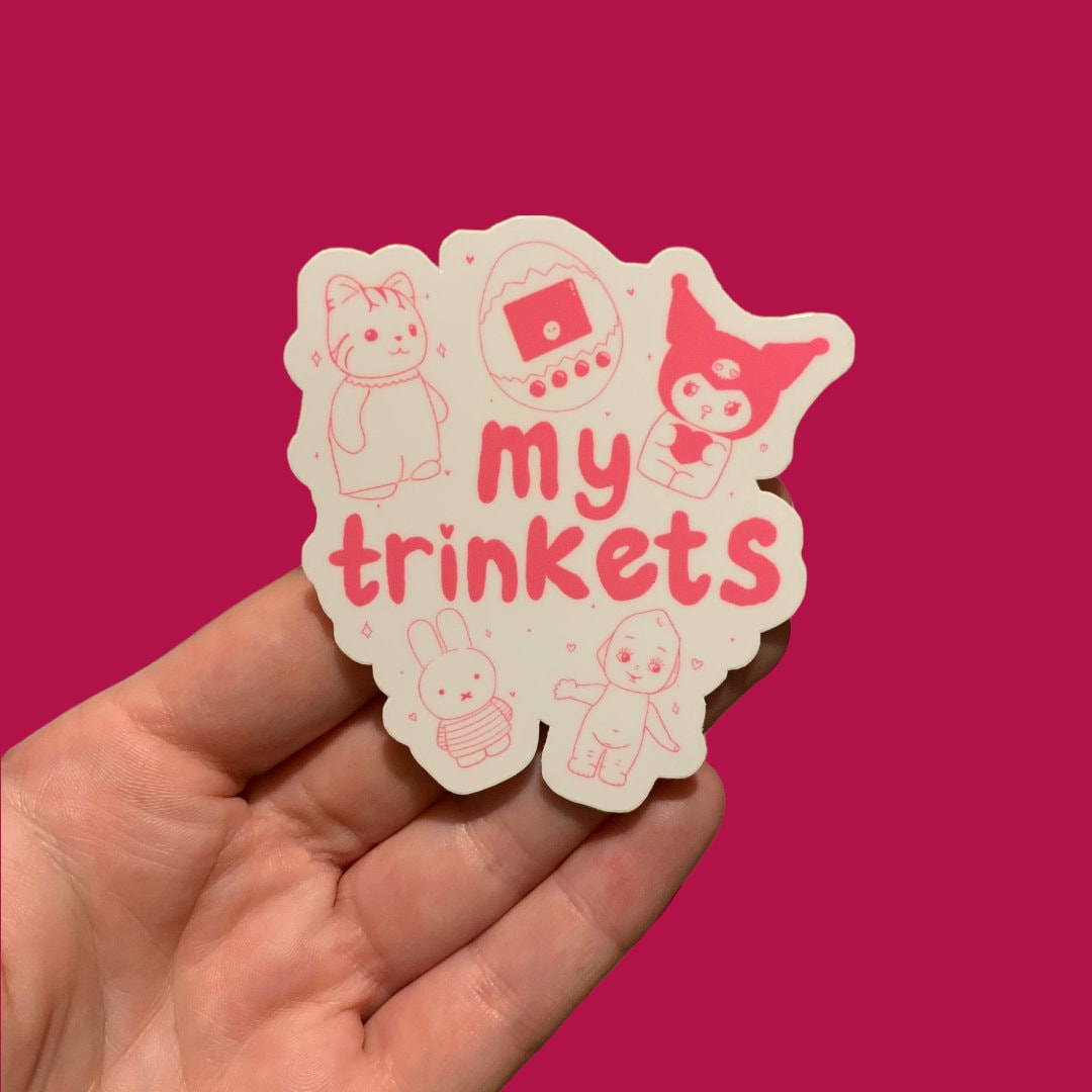 My Trinkets vinyl sticker