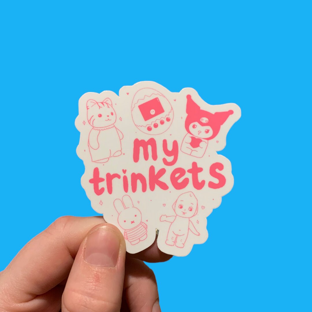 My Trinkets vinyl sticker
