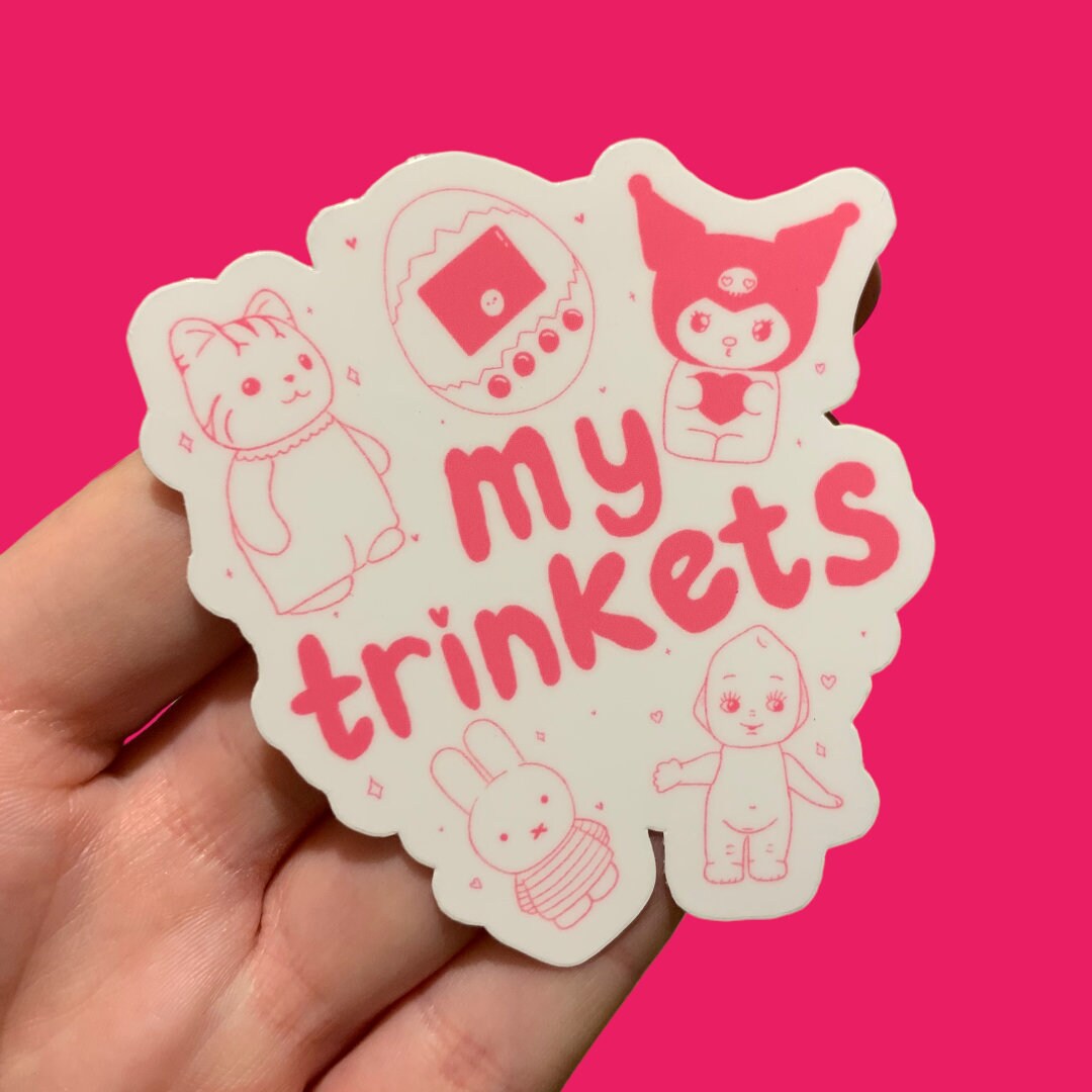 My Trinkets vinyl sticker