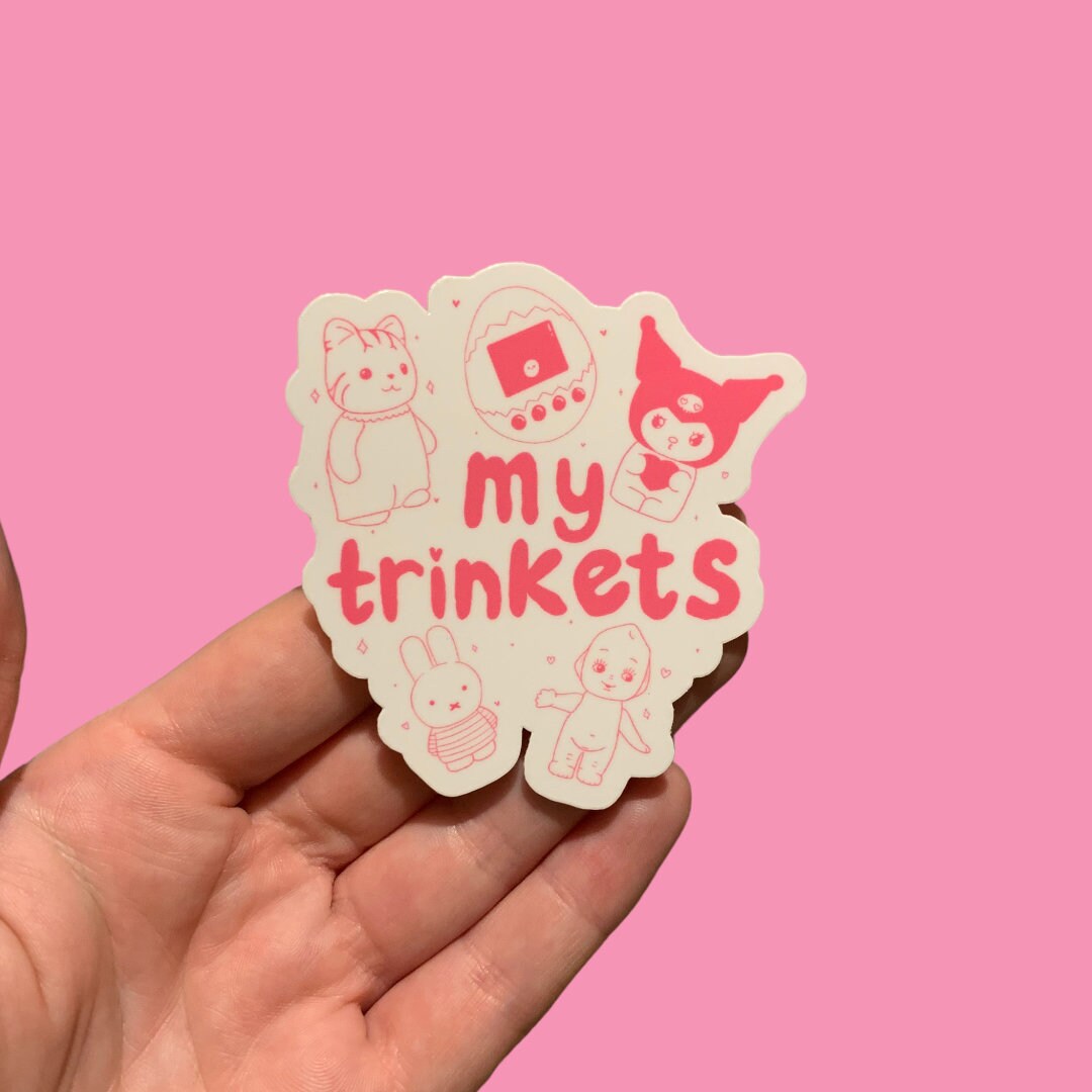 My Trinkets vinyl sticker